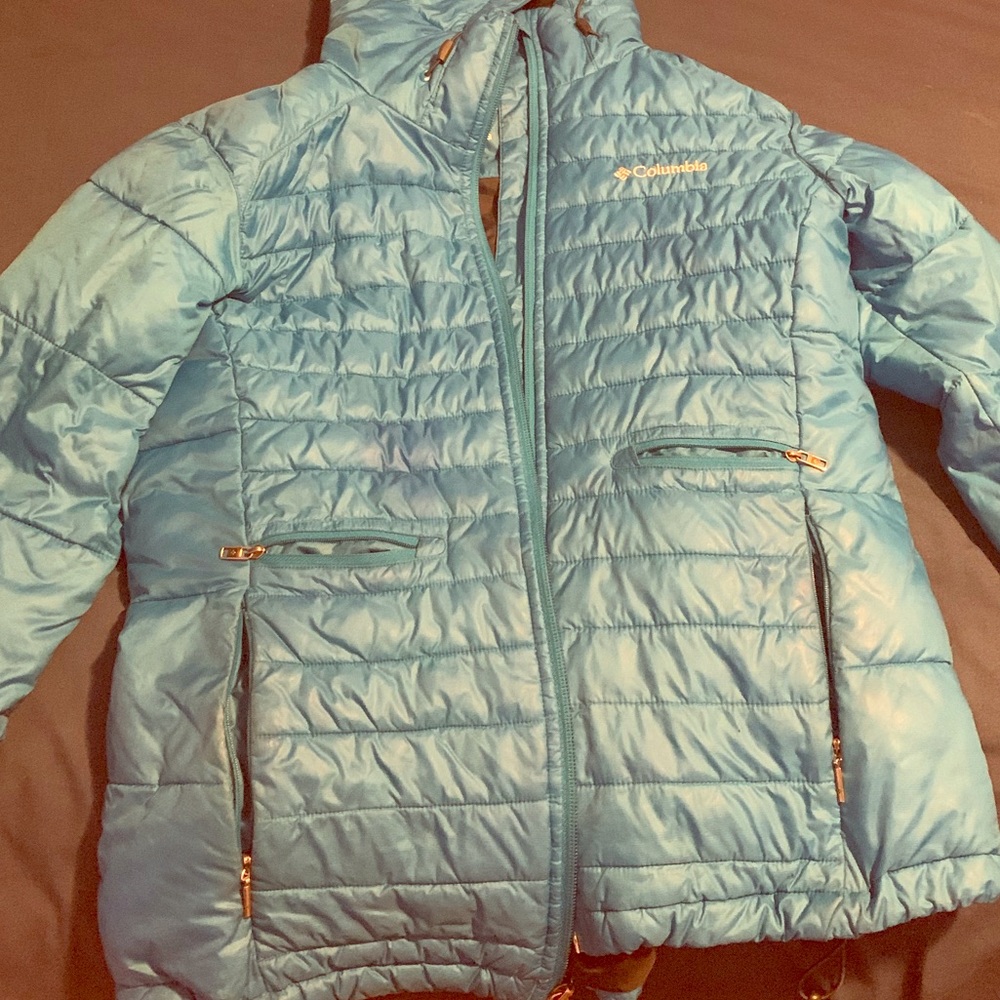 Blue Columbia coat